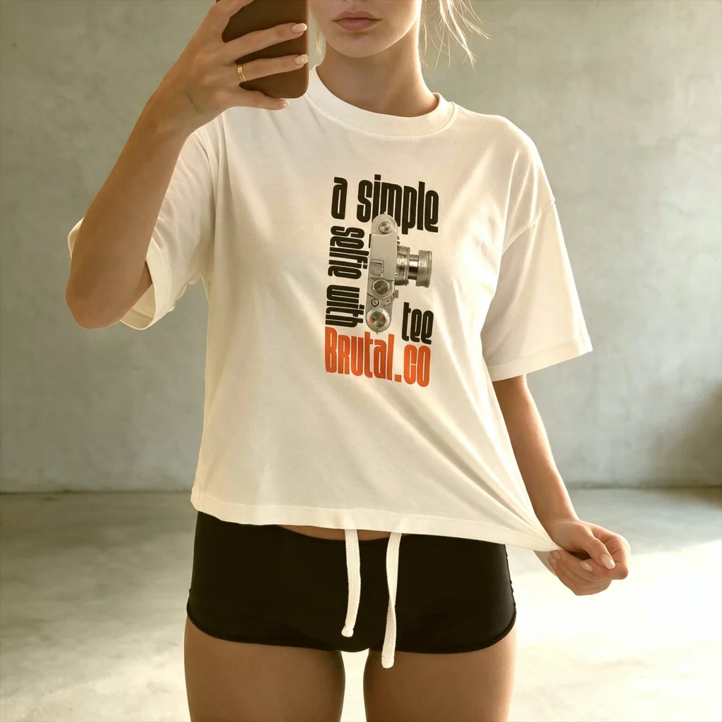 Brutal Selfie Tee Woman