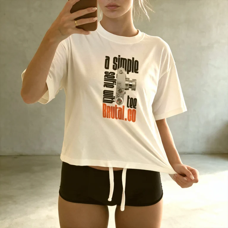 Brutal Selfie Tee Woman